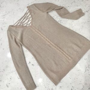 Belldini Taupe Sweater Top
